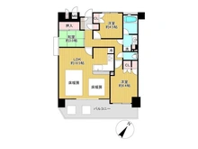 【大阪府/堺市北区中百舌鳥町】中百舌鳥ガーデンハウス 間取り図