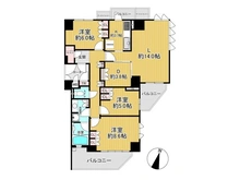 【大阪府/大阪市住吉区帝塚山西】ブランズ帝塚山 間取り図