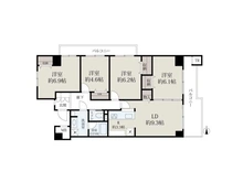 【奈良県/奈良市大宮町】奈良パークビレッジマンション 間取り図