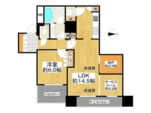 【大阪府/大阪市天王寺区細工谷】レジデンスタワー上本町 間取り図