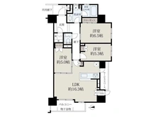 【大阪府/大阪市天王寺区上本町】グランドメゾン夕陽丘MARKS 間取り図