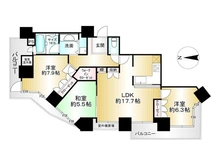 【大阪府/大阪市天王寺区小宮町】夕陽丘イクス 間取り図