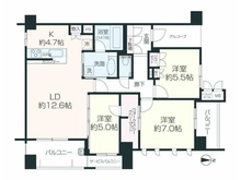 【愛知県/名古屋市名東区亀の井】プレミスト亀の井ヒルズ 間取り図