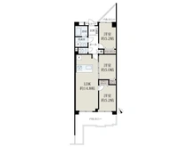 【愛知県/名古屋市天白区八事山】荘苑八事ビラージュ壱番館 間取り図