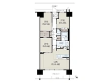 【京都府/宇治市六地蔵】クラッシィハウス京都六地蔵ゲートテラス・ゲートタワー 間取り図