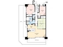 【京都府/京都市上京区寺之内通新町東入】ローレルコート今出川 間取り図