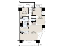 【滋賀県/大津市粟津町】サンクタス大津石山 間取り図