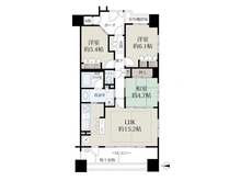 【滋賀県/大津市栄町】ルネ石山センタープレイス 間取り図