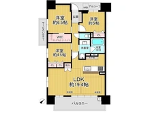 【滋賀県/草津市渋川】プレサンスロジェ草津シエル 間取り図