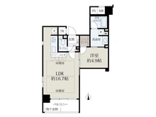 【京都府/京都市中京区室町通三条下る】コンフォール室町六角 間取り図