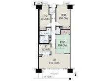 【滋賀県/大津市栄町】グレーシィ石山 間取り図