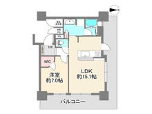 【兵庫県/神戸市中央区伊藤町】ライオンズタワー神戸旧居留地 間取り図