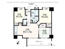 【兵庫県/神戸市中央区中山手通】グラン・パレ北野ハンター坂 間取り図