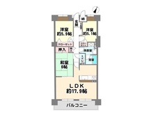 【兵庫県/神戸市須磨区桜木町】ジークレフ須磨離宮道 間取り図