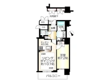 【兵庫県/尼崎市御園町】カーム尼崎 間取り図