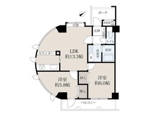 【兵庫県/尼崎市稲葉元町】フリーデンハイム立花 間取り図