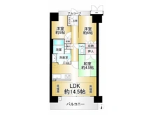 【兵庫県/尼崎市塚口本町】アトレ塚口ローレルコート 間取り図
