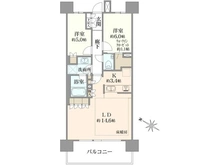 【埼玉県/さいたま市中央区新都心】ザ・パークハウスさいたま新都心 間取り図