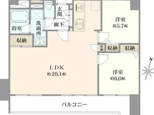 【埼玉県/さいたま市大宮区宮町】グリーンミユキ大宮宮町 間取り図