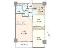 【埼玉県/川口市並木】ヴィアーレタワー西川口 間取り図