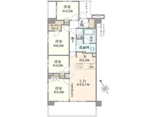 【埼玉県/蕨市南町】ヴィークコート蕨南町桜並木 間取り図