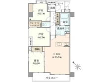 【埼玉県/さいたま市南区大谷場】ルネステージ浦和 間取り図