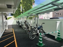 【埼玉県/蕨市南町】ジェムわらび南館 駐輪場