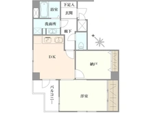 【埼玉県/蕨市南町】ジェムわらび南館 間取り図