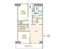 【埼玉県/さいたま市南区関】コスモ浦和別所沼公園 間取り図