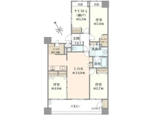 【埼玉県/越谷市大字西方】ライフピア新越谷Vエルステージ 間取り図