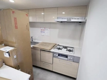 【埼玉県/さいたま市北区宮原町】宮原パーク・ホームズ キッチン：※内装工事中の写真です。