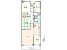 【埼玉県/さいたま市北区宮原町】宮原パーク・ホームズ 間取り図