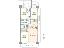 【埼玉県/川口市芝新町】ローヤルシティ蕨第3 間取り図