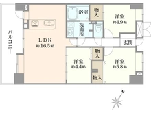 【埼玉県/さいたま市浦和区上木崎】イトーピア与野ステーションコート 間取り図