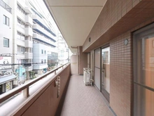 【埼玉県/さいたま市浦和区上木崎】ライフピア与野ステーションサイド バルコニー