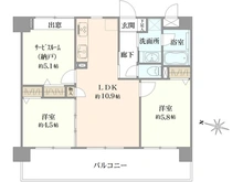 【埼玉県/さいたま市浦和区上木崎】ライフピア与野ステーションサイド 間取り図