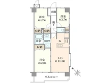 【埼玉県/さいたま市緑区東浦和】東浦和第3サニーコート 間取り図