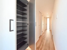 【埼玉県/さいたま市南区南本町】ライオンズマンション南浦和第2 収納：下足入れ