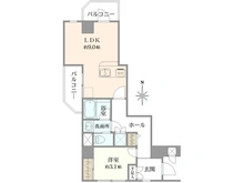 【東京都/台東区根岸】ジャルダン根岸 間取り図