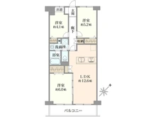 【埼玉県/川口市東川口】エンゼルハイム東川口 間取り図
