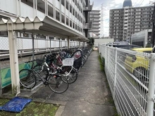 【埼玉県/さいたま市南区根岸】根岸ハイツ1号棟 駐輪場