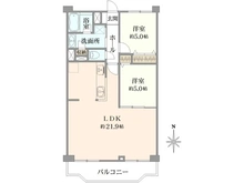 【埼玉県/さいたま市南区根岸】根岸ハイツ1号棟 間取り図