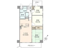 【埼玉県/さいたま市中央区本町東】ウィンベルコーラス北与野 間取り図