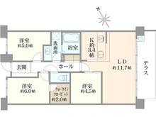 【埼玉県/川口市東川口】グラン・コート東川口 間取り図