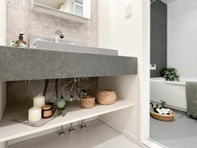 【埼玉県/さいたま市浦和区常盤】レクセルマンション北浦和公園 洗面室