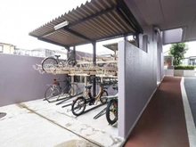 【埼玉県/草加市手代】ランジュ草加 駐輪場