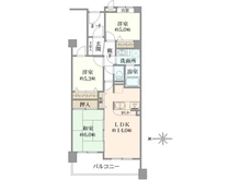 【埼玉県/草加市手代】ランジュ草加 間取り図