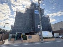 【埼玉県/戸田市笹目】ライオンズマンション戸田笹目 外観：大規模修繕中