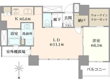 【埼玉県/さいたま市大宮区下町】グランドミッドタワーズ大宮フォレストタワー 間取り図