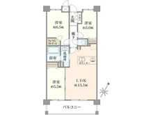 【埼玉県/さいたま市緑区東大門】ランドステージ東川口パークサイド 間取り図